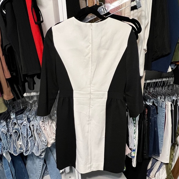 Size 8 Black and White Kate Spade Career Dress - Picture 3 of 3